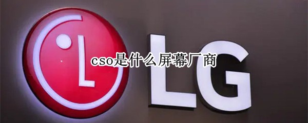 cso��ʲô��Ļ����