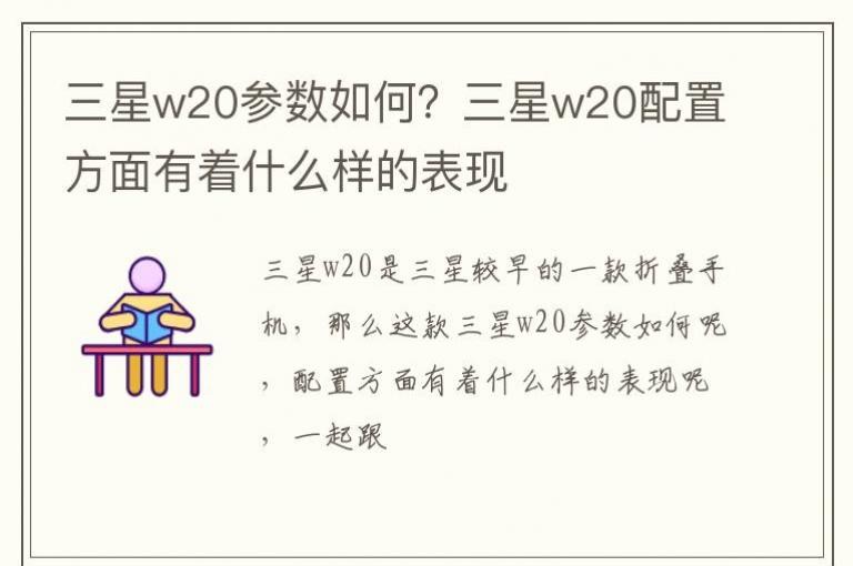 ����w20������Σ�����w20���÷�������ʲô���ı���