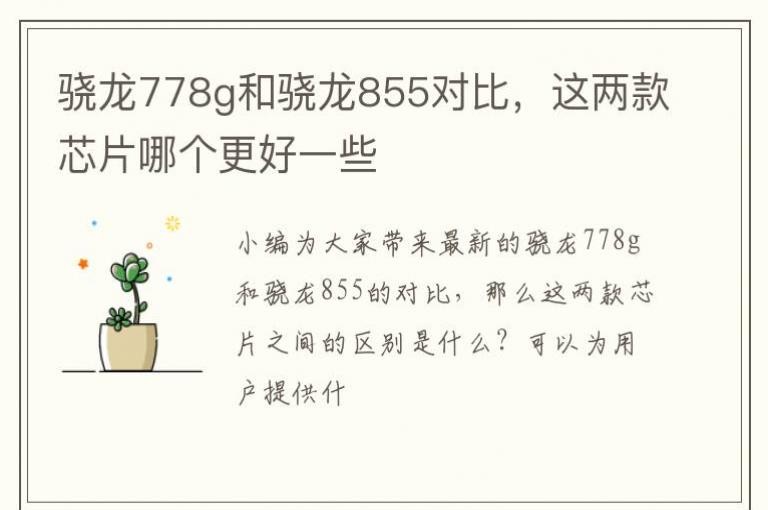 ����778g������855�Աȣ�������оƬ�ĸ�����һЩ